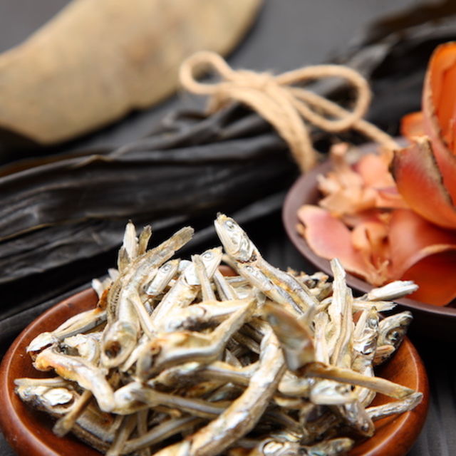 干し昆布と煮干し